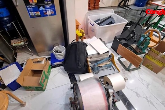 ‘Ông trùm’ đường dây sản xuất hơn 1,3 tỷ đồng tiền giả bị bắt