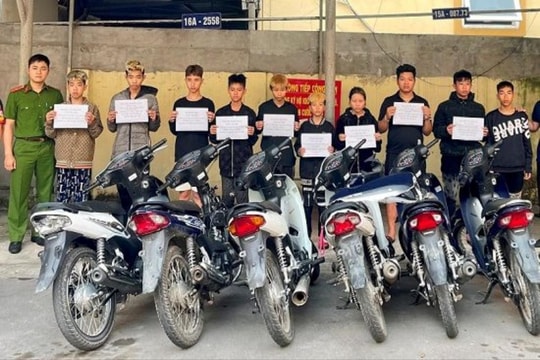 Bắt nhóm thanh thiếu niên chuyên trộm cắp tài sản
