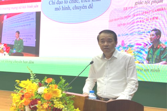Tăng cường sự lãnh đạo của Đảng về xây dựng lực lượng Công an quận Bắc Từ Liêm