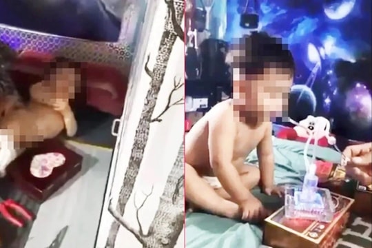 Trung tâm Trợ giúp pháp lý Nhà nước TP.HCM làm thủ tục bảo vệ cháu bé nghi bị cho hút ma túy