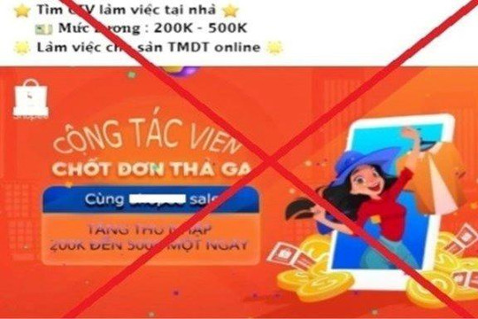 Khởi tố vụ án lừa tuyển cộng tác viên online, chiếm đoạt tài sản