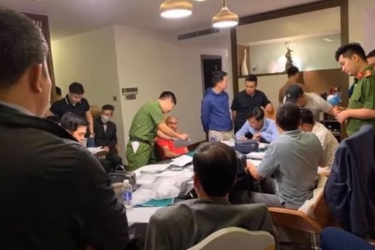 Khởi tố vụ án nhiều golfer, doanh nhân đánh bạc ở Vĩnh Phúc