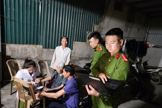Bộ trưởng Công an gửi thư khen các xã, phường hoàn thành cấp 100% căn cước công dân