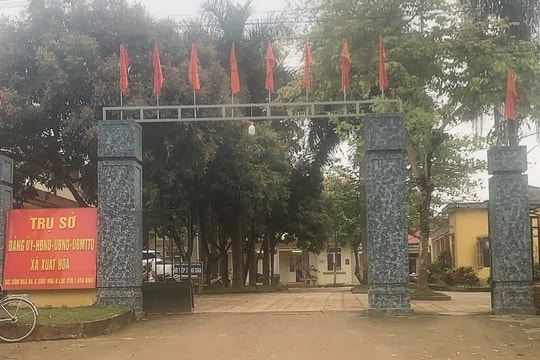 Hòa Bình: Kỷ luật, đề nghị kỷ luật 2 cán bộ xã