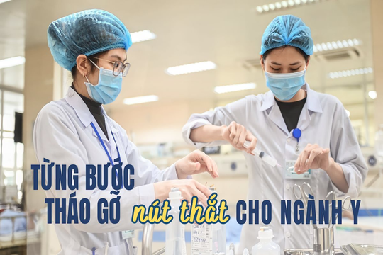 Từng bước tháo gỡ "nút thắt" cho ngành y
