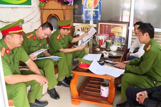 Hơn 500 cảnh sát kiểm tra 188 cơ sở cầm đồ, cho vay tài chính ở Thanh Hóa