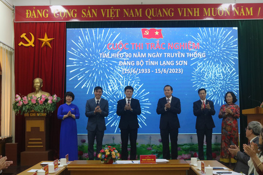 Phát động cuộc thi “Tìm hiểu 90 năm Ngày truyền thống Đảng bộ tỉnh Lạng Sơn”