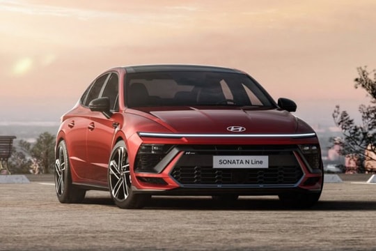 Hyundai Sonata 2024 lộ diện