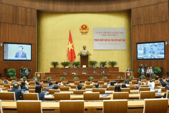 Quy chế bảo vệ bí mật nhà nước trong hoạt động của Quốc hội