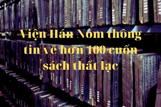Công an đang điều tra, làm rõ vụ thất lạc sách tại Viện Hán Nôm