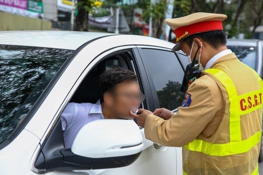 Phát hiện trường hợp vi phạm nồng độ cồn vượt 9 lần mức kịch khung