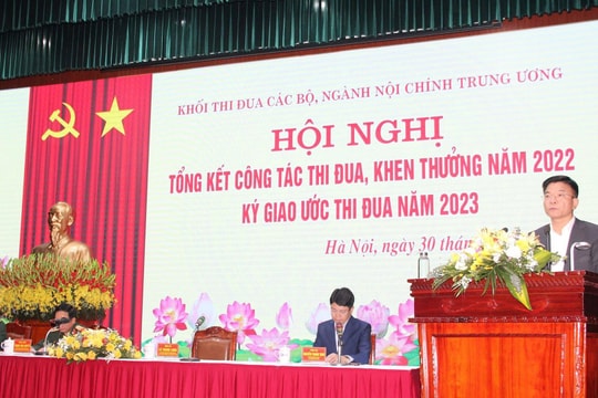 Công tác thi đua, khen thưởng Khối thi đua các Bộ, ngành Nội chính Trung ương có nhiều chuyển biến tích cực