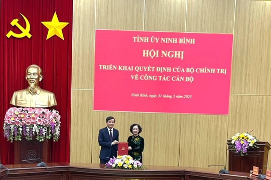 Ninh Bình có tân Bí thư Tỉnh ủy