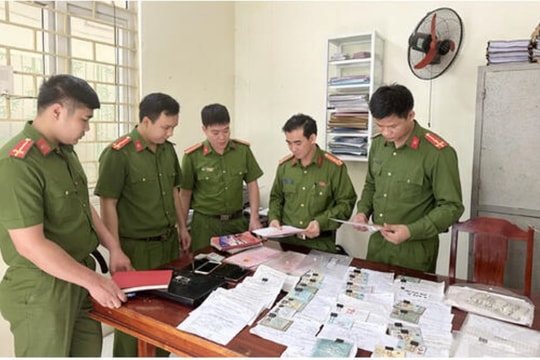 Thanh Hóa: Đồng loạt khám xét các điểm cho vay nặng lãi