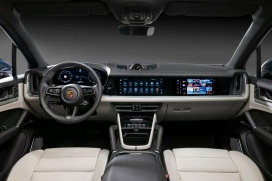 Porsche Cayenne 2024 lộ thiết kế nội thất