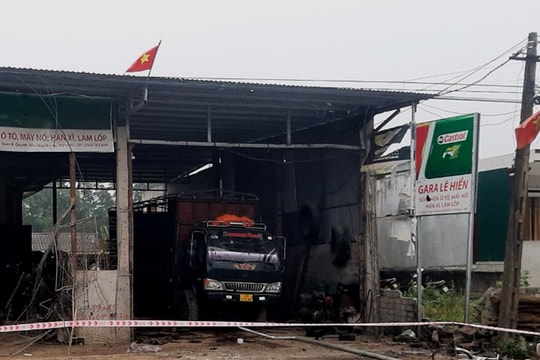 Nổ lớn tại gara ô tô, 6 người thương vong