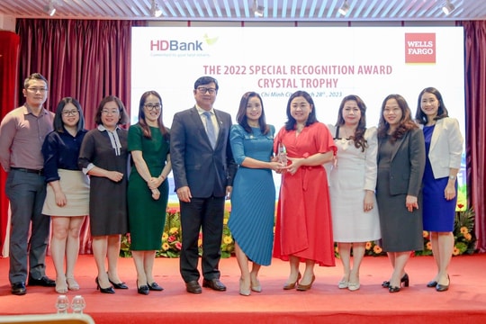 HDBank tiếp tục nhận giải thưởng chất lượng thanh toán quốc tế xuất sắc