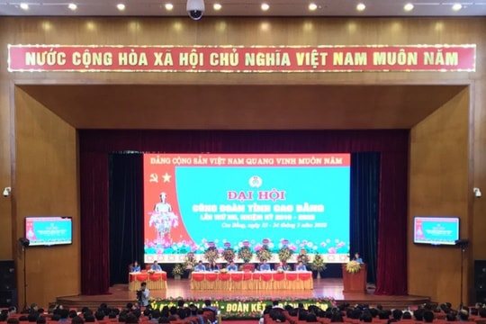 Công đoàn tỉnh Cao Bằng 76 năm xây dựng và phát triển