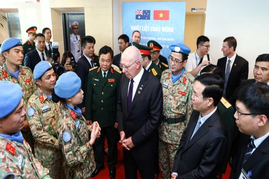 Australia muốn tiếp tục  hợp tác với Việt Nam trong hoạt động gìn giữ hòa bình