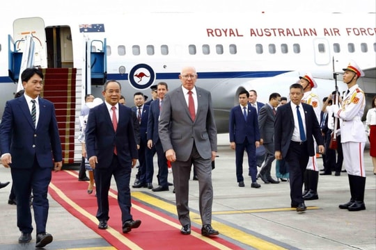 Toàn quyền Australia thăm cấp nhà nước tới Việt Nam