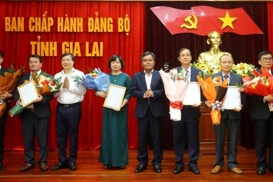 Tỉnh Gia Lai điều động, chỉ định nhiều cán bộ chủ chốt