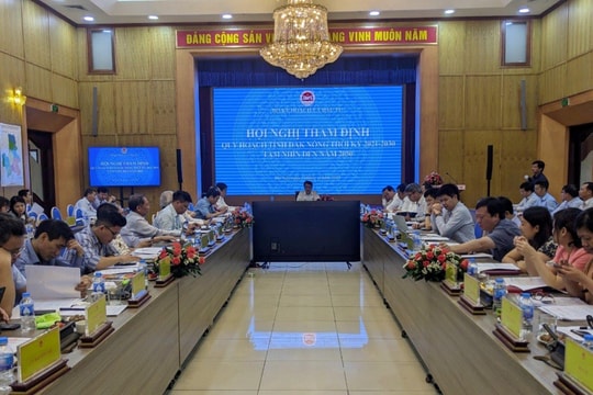 Thẩm định quy hoạch tỉnh Đắk Nông