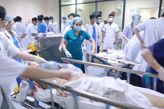 Vụ ô tô tông 17 xe máy: Sức khỏe các nạn nhân hiện ra sao?