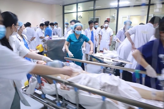 Vụ ô tô tông 17 xe máy: Sức khỏe các nạn nhân hiện ra sao?