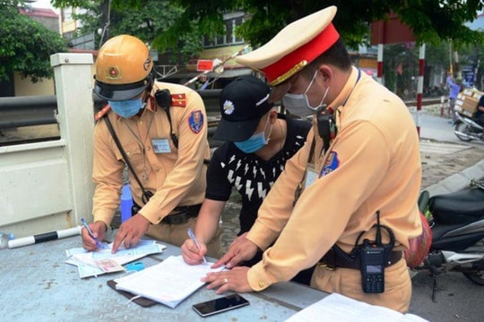 Không chấp nhận sự can thiệp vào quá trình xử lý vi phạm giao thông