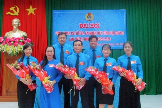 TAND tỉnh Hậu Giang tổ chức Đại hội Công đoàn cơ sở nhiệm kỳ 2023 - 2028
