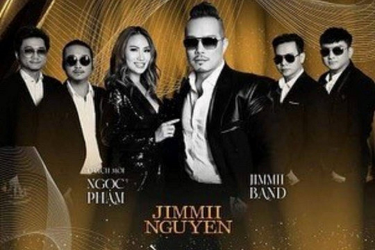 Hải Phòng: Dừng buổi biểu diễn của Jimmii Nguyễn vì chưa được cấp phép