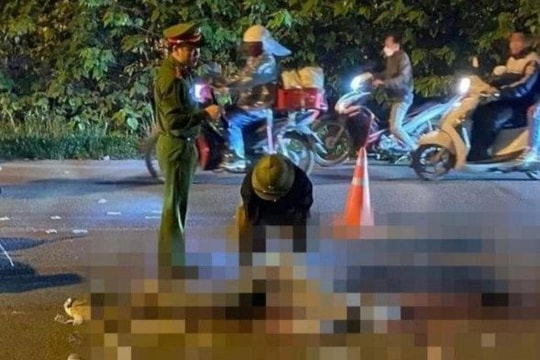 Hai vợ chồng tử vong thương tâm trên đường về quê