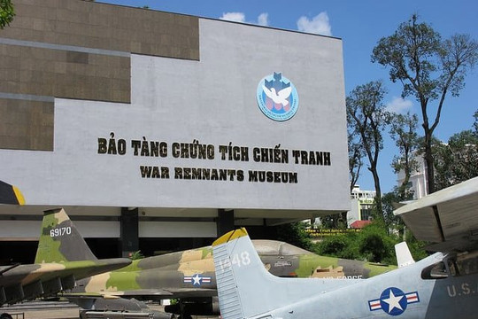Bảo tàng Chứng tích chiến tranh vào top 99 điểm đến hấp dẫn du khách nhất thế giới
