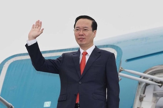 Chủ tịch nước Võ Văn Thưởng lên đường thăm chính thức Lào