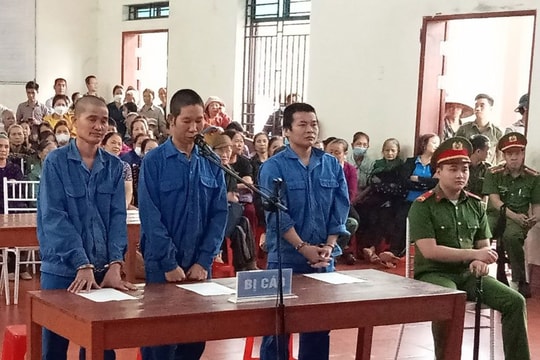 TAND huyện Phú Bình xét xử lưu động 3 vụ án liên quan đến ma túy