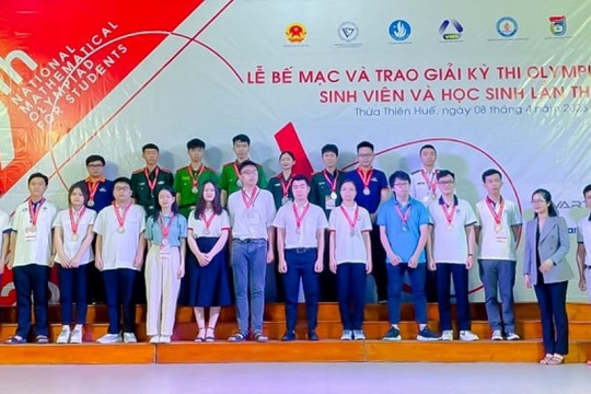 Sinh viên Đại học Hồng Đức giành 5 huy chương tại kỳ thi Olympic Toán học toàn quốc