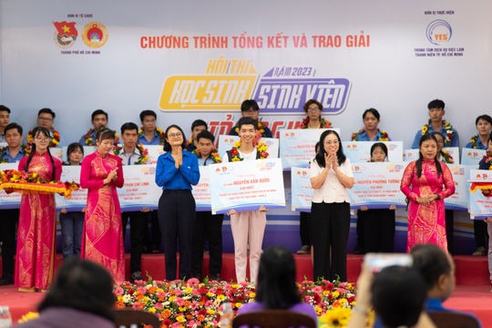 TP.HCM trao giải Hội thi “Học sinh, sinh viên giỏi nghề” năm 2023