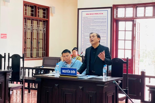 TAND tỉnh Hòa Bình xét xử phúc thẩm vụ án kinh doanh thương mại