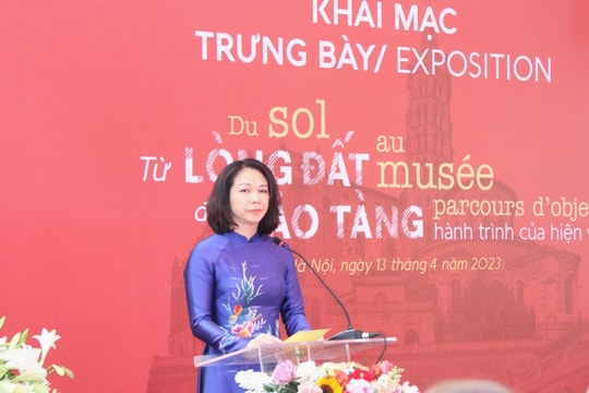 Hà Nội: Khai mạc trưng bày “Từ lòng đất đến bảo tàng: Hành trình của hiện vật”