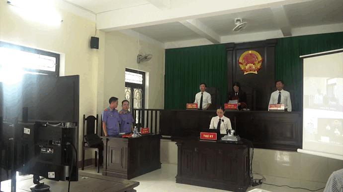 TAND thị xã Hương Thủy xét xử 04 vụ án hình sự bằng hình thức trực tuyến