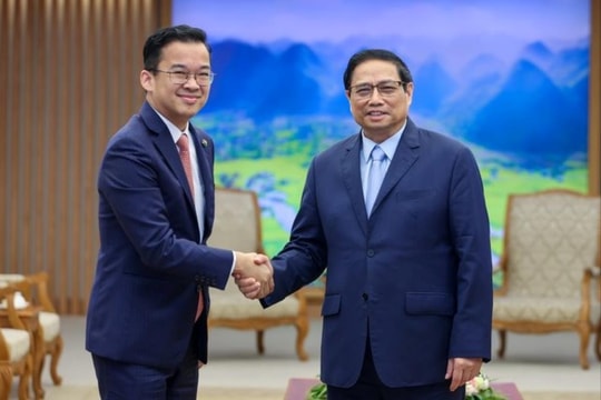Thủ tướng tiếp khách quốc tế