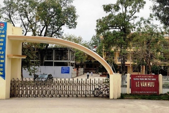 Thanh tra vào cuộc vụ trường cấp 3 kêu gọi 2,6 tỉ đồng để kỷ niệm 60 năm