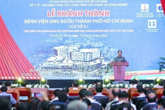 Thủ tướng dự khánh thành bệnh viện hiện đại gần 6.000 tỷ đồng tại TP.HCM