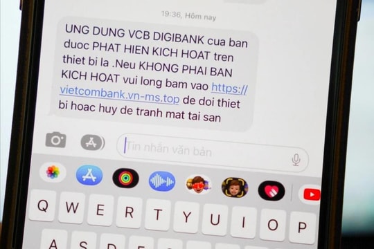 Thủ đoạn tinh vi của các đối tượng lừa đảo qua tin nhắn giả mạo ngân hàng