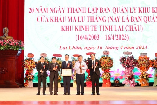 Kỷ niệm 20 năm thành lập Ban Quản lý Khu kinh tế tỉnh Lai Châu
