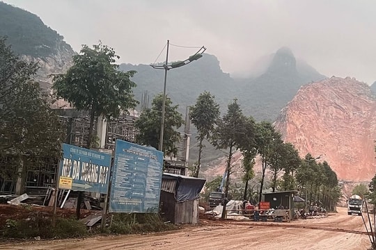 Hòa Bình: Tạm dừng hoạt động khai thác khoáng sản tại 16 mỏ đá