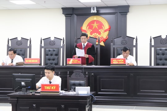 TAND huyện Đan Phượng xét xử trực tuyến 3 vụ án hình sự