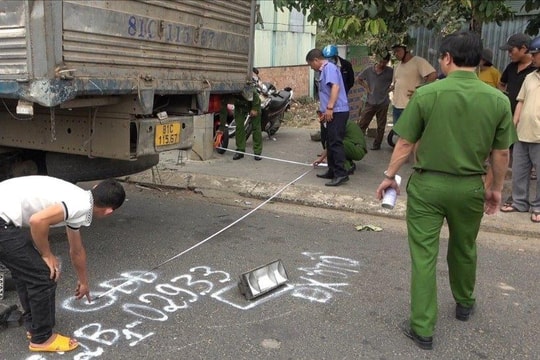 Va chạm xe tải, người đàn ông tử vong