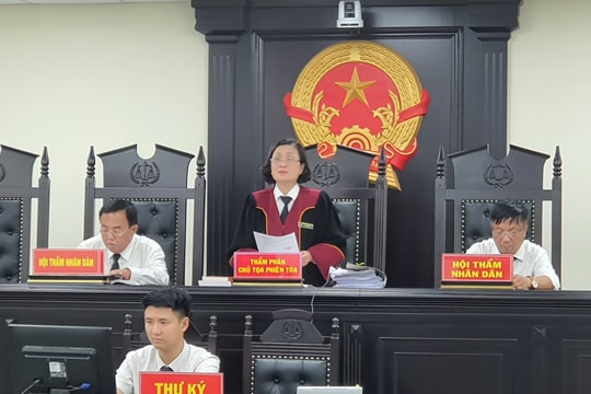 TAND huyện Đan Phượng xét xử trực tuyến 3 vụ án hình sự