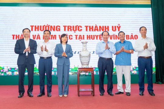 Hải Phòng: Huyện Vĩnh Bảo và An Lão đạt chuẩn nông thôn mới